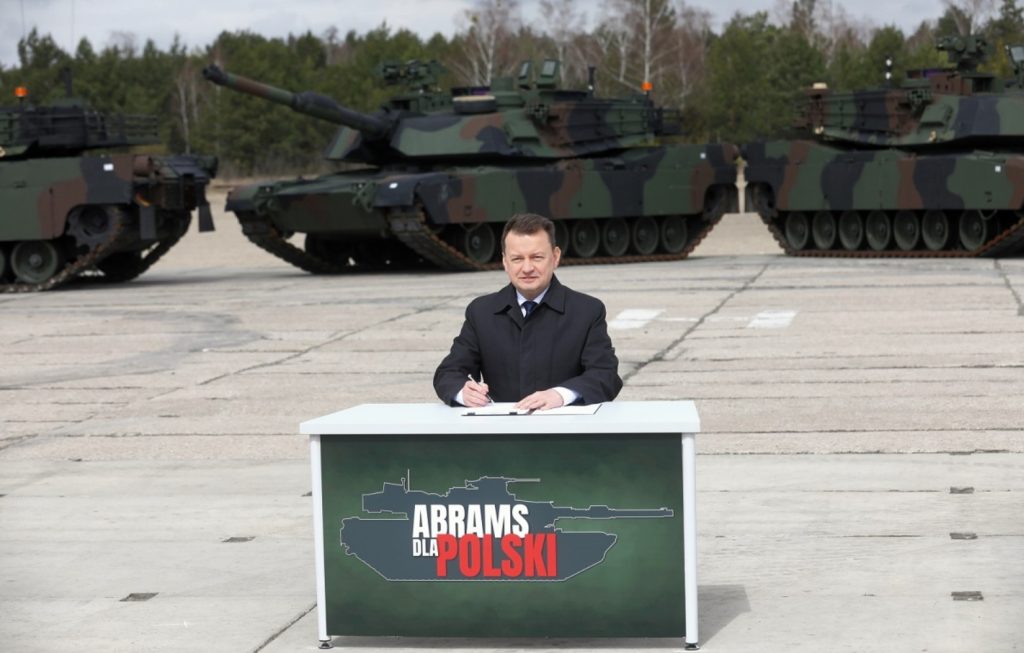 Polish Minister of National Defense Mariusz Błaszczak. Photo: gov.pl
