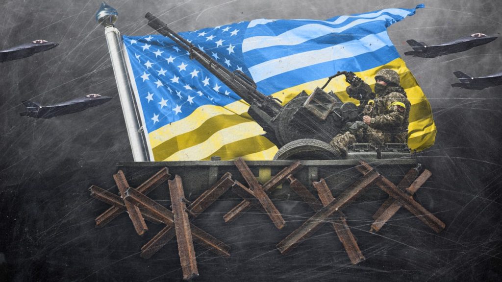 The United States of Ukraine. Image: Thomas Levinson/The Daily Beast/Getty