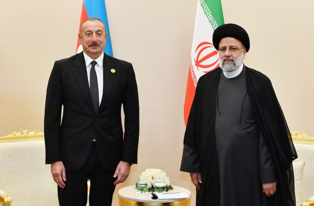 Ilham Aliyev and Ibrahim Raisi. Photo: president.az