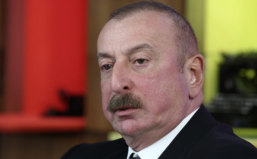 The kingpin of the Baku kleptocracy, Ilham Aliyev. Photo: TASS
