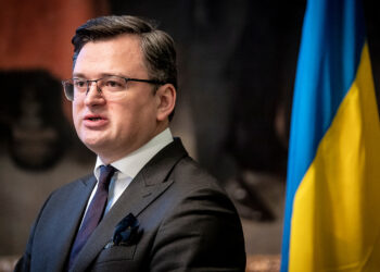 Ukrainian Foreign Minister Dmitry Kulyeba