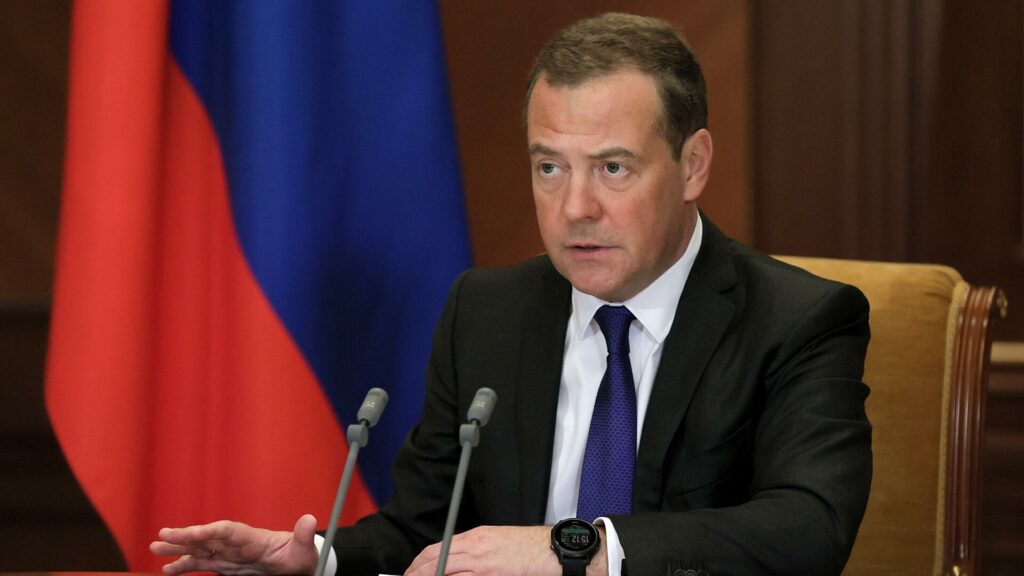 Deputy Chairman of the Russian Security Council Dmitry Medvedev
