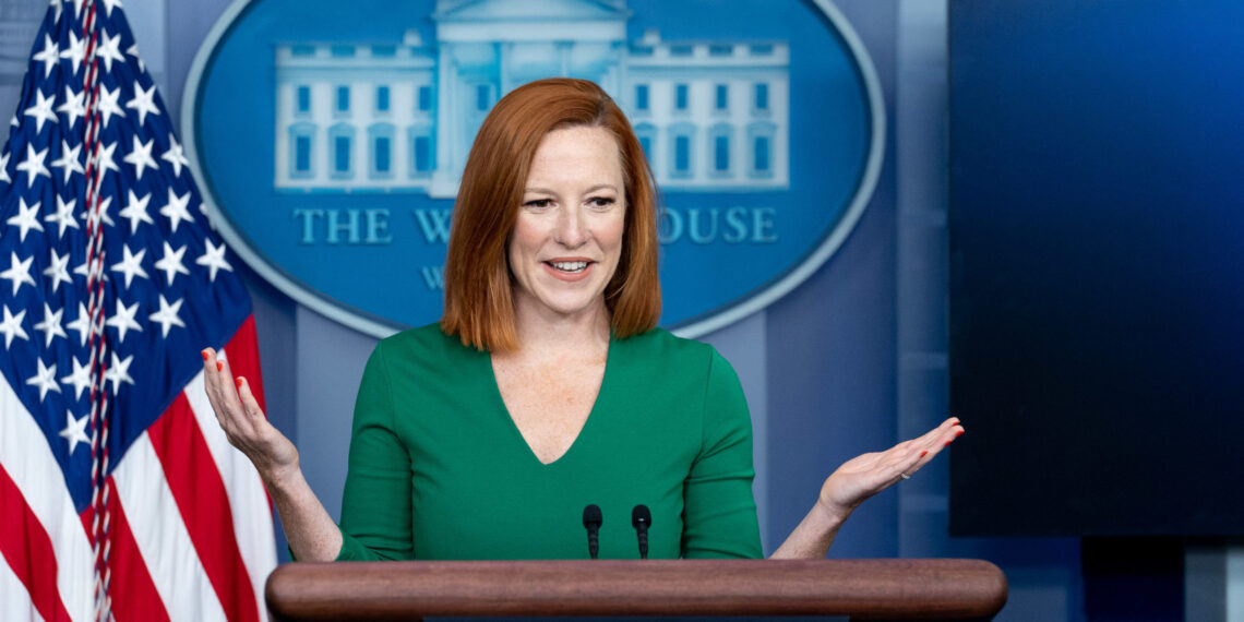 White House spokeswoman Jen Psaki