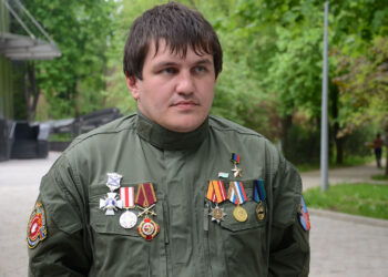 The Abkhazian statesman, military commander and Hero of the DPR Ahra Avidzba
