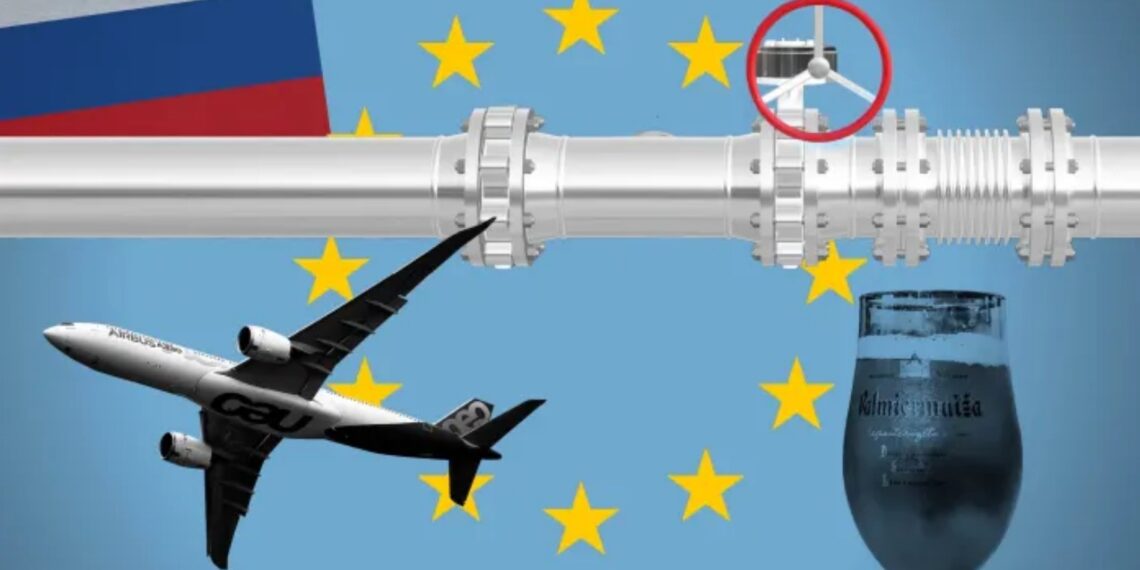 Sanctions against Russia. Illustration: ft.com