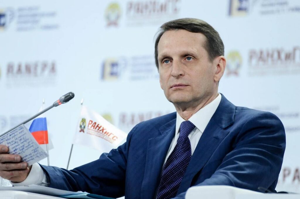 SVR Director Sergey Naryshkin