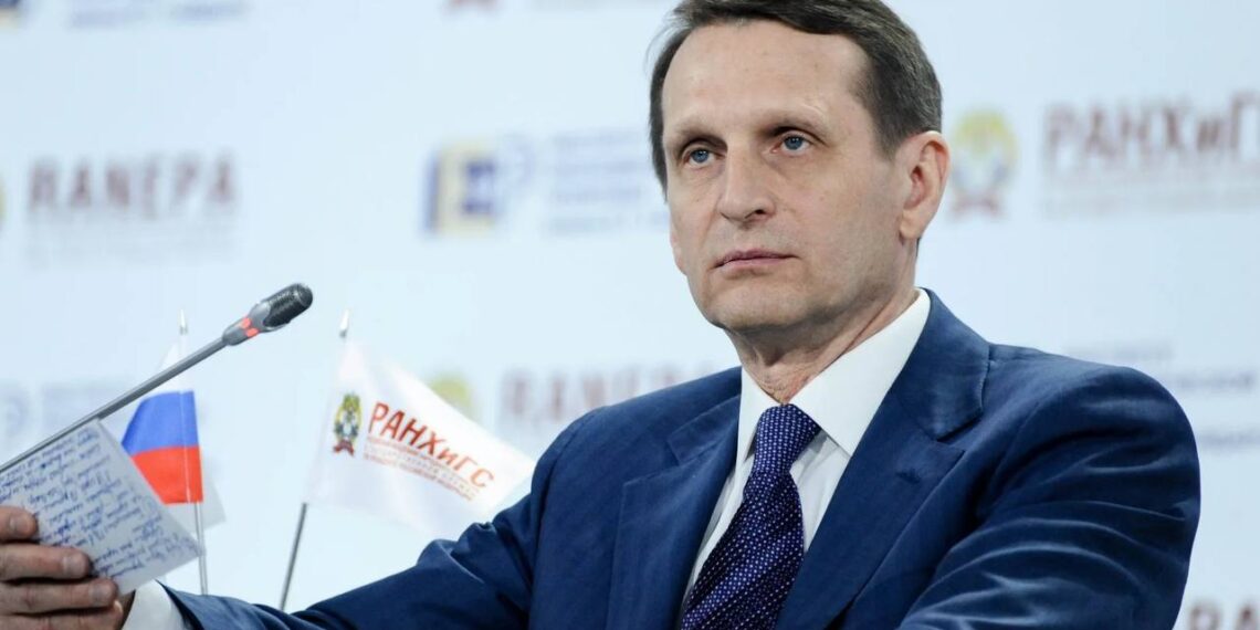 SVR Director Sergey Naryshkin