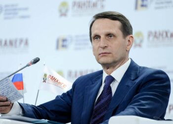 SVR Director Sergey Naryshkin