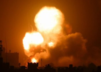 The Israeli Air Force attacked a weapons manufacturing site in Gaza