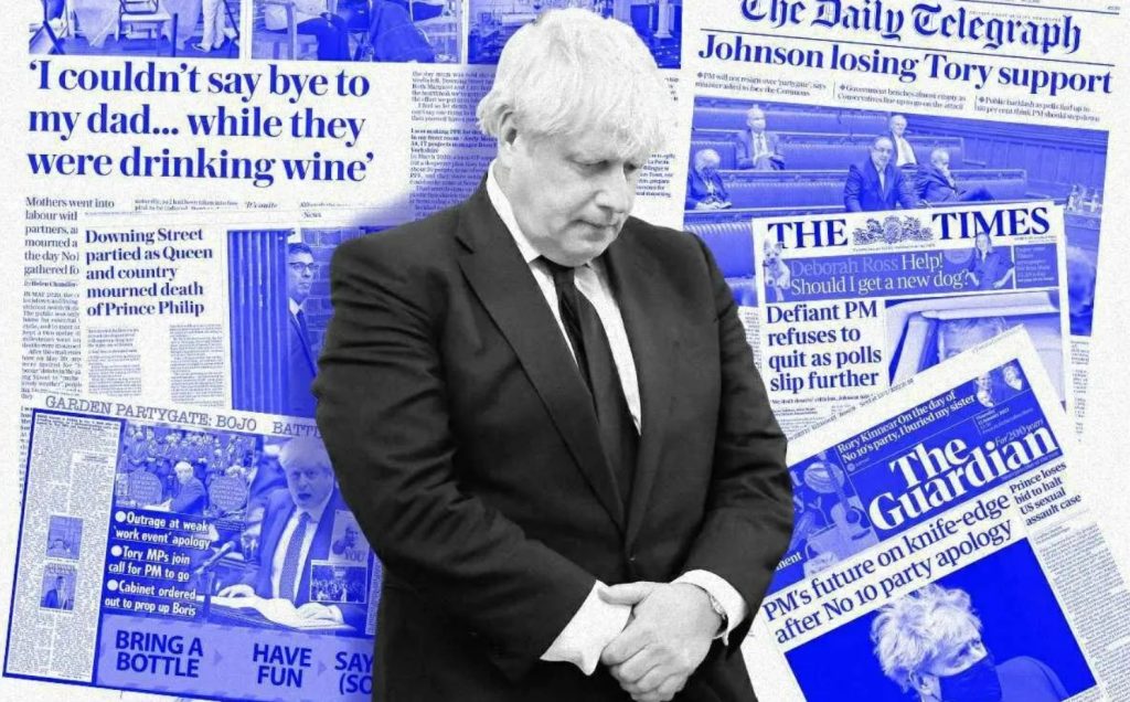 British Prime Minister Boris Johnson