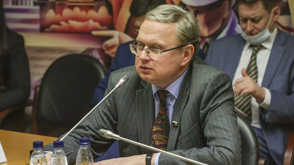 The Deputy of the State Duma Mikhail Delyagin