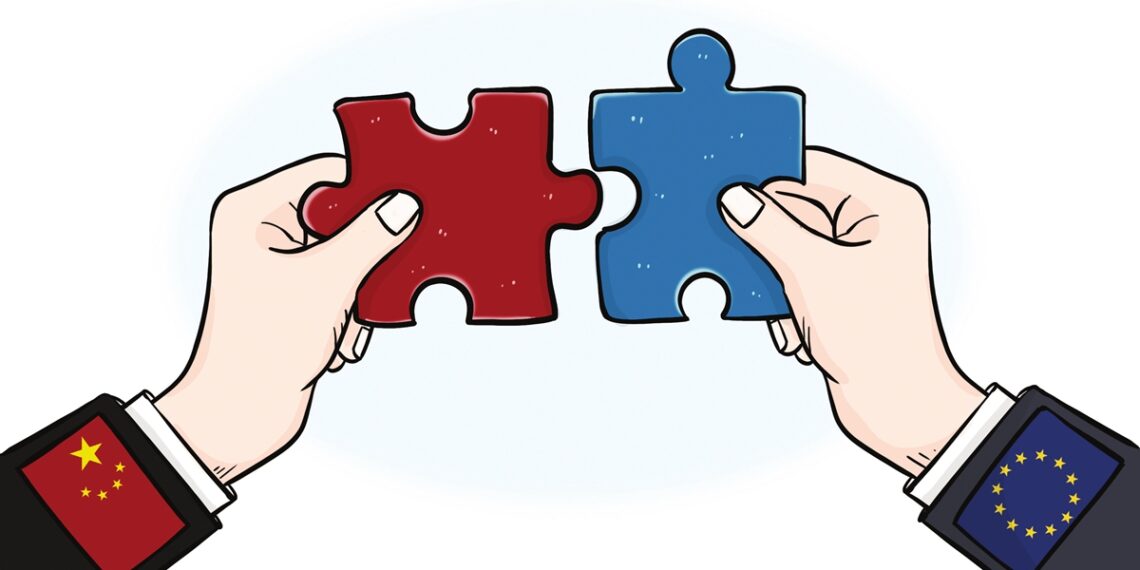 EU-China relations. Illustration: globaltimes.cn