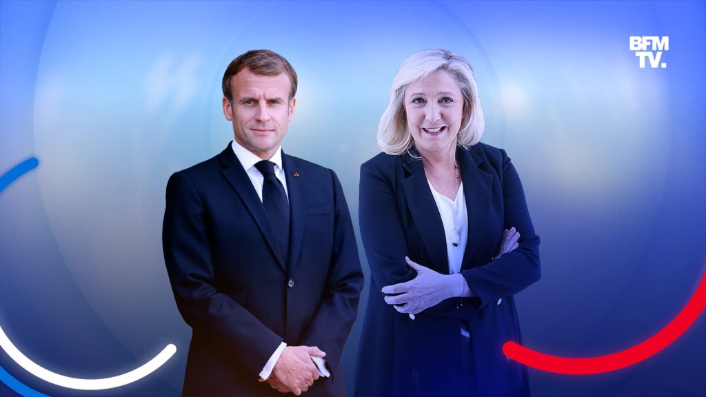 Emmanuel Macron and Marine Le Pen