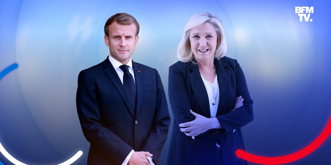 Emmanuel Macron and Marine Le Pen