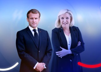Emmanuel Macron and Marine Le Pen