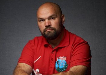 Anton Demidov, the leader of the "Young Guard"