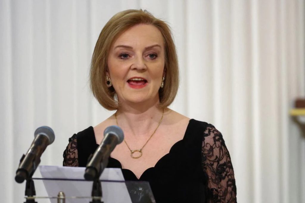 British Foreign Minister Liz Truss. Photo: Reuters