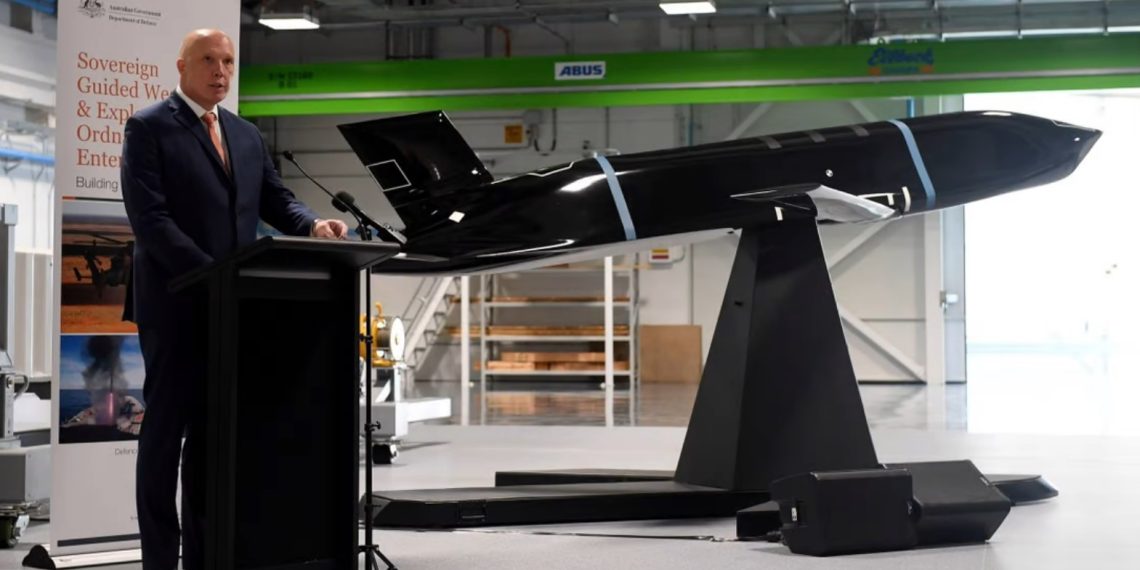 Australian Defence Minister Peter Dutton. Photo: EPA-EFA