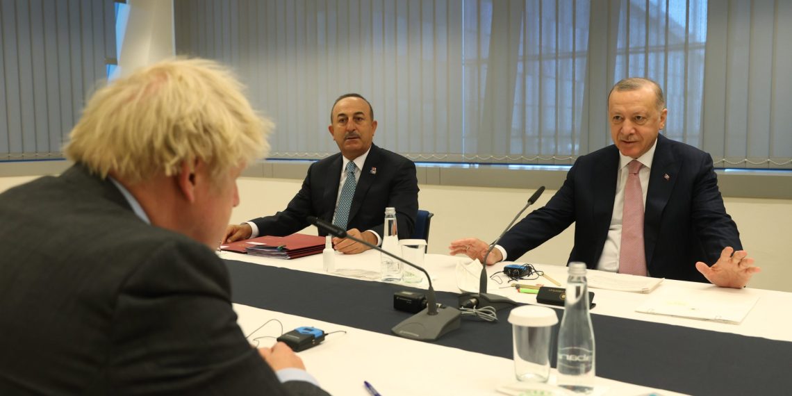 Britain lifted restrictions on arms exports to Turkey