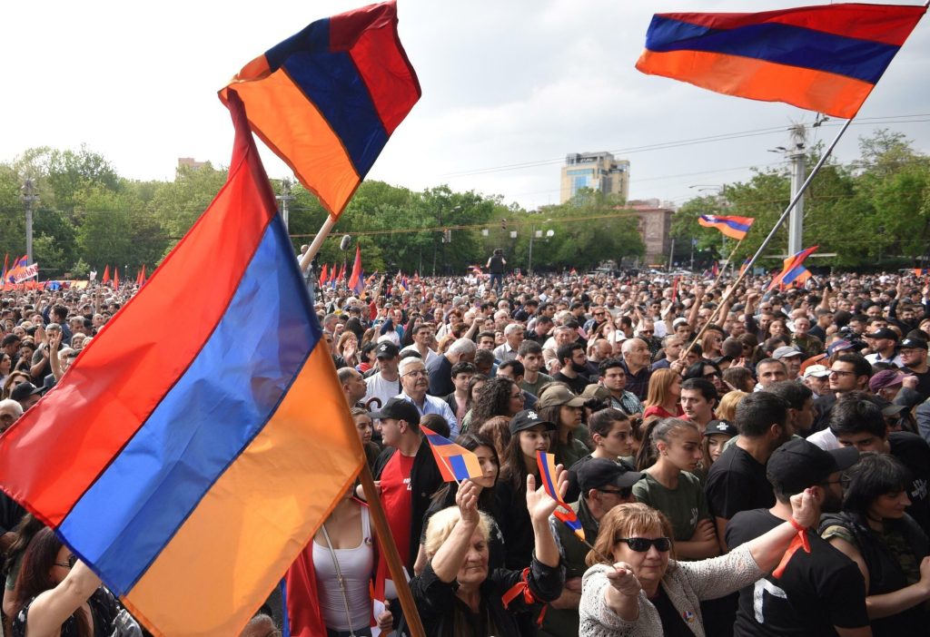 Protests in Yerevan