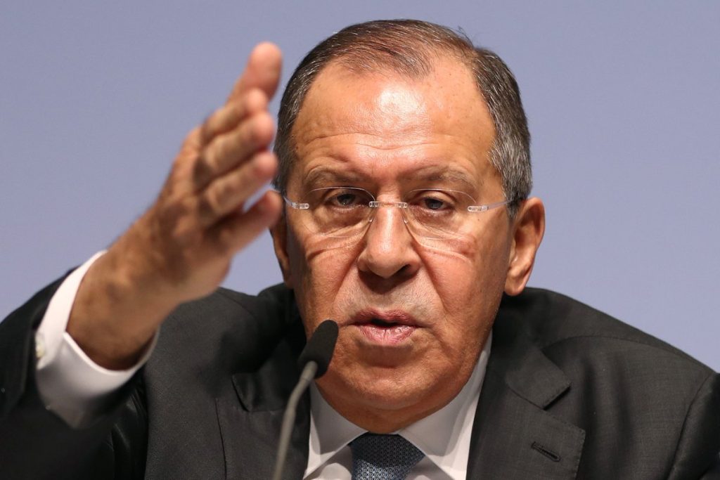 Russian Foreign Minister Sergei Lavrov