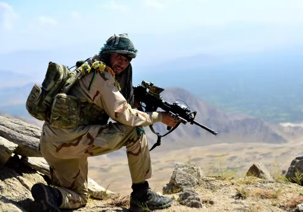 Anti-Taliban Resistance fighter