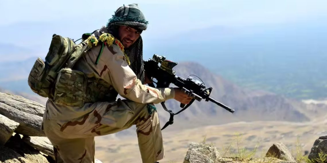 Anti-Taliban Resistance fighter