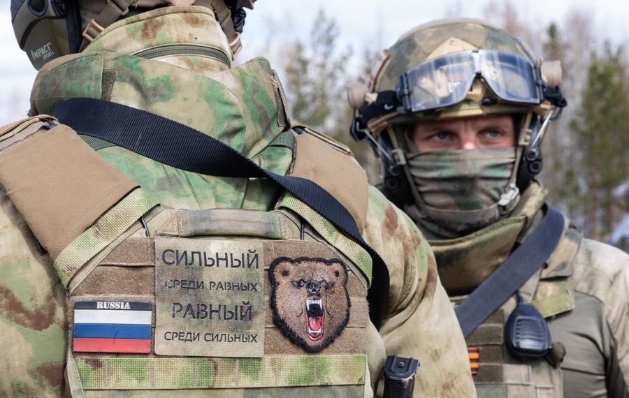 Servicemen of the Russian Guard