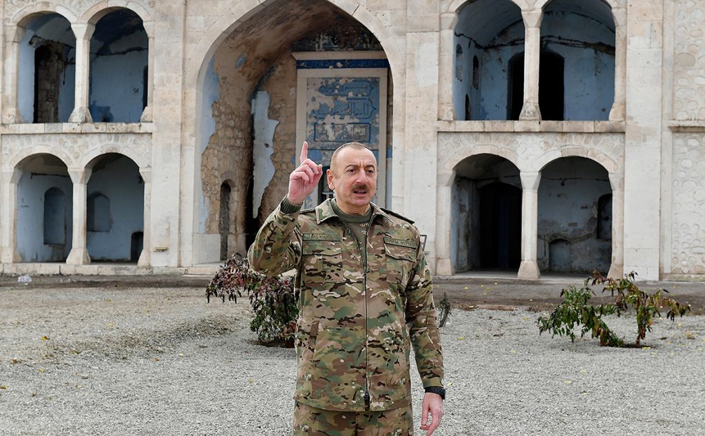 The kingpin of the Baku kleptocracy, Ilham Aliyev. Photo: RBC