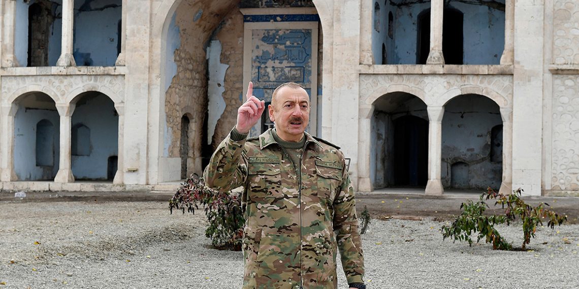 The kingpin of the Baku kleptocracy, Ilham Aliyev. Photo: RBC