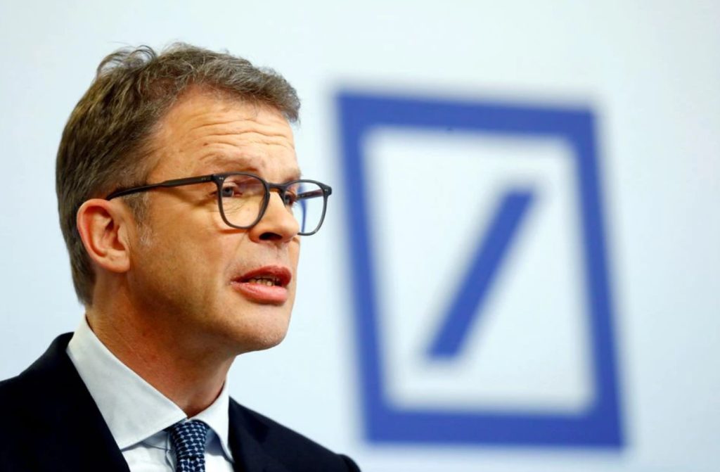 Deutsche Bank CEO Christian Sewing. Image: Reuters