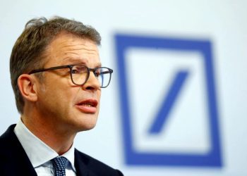 Deutsche Bank CEO Christian Sewing. Image: Reuters
