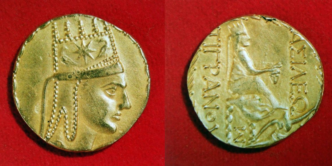 A coin from the times of Tigranes the Great. Image: originalarmenia.com