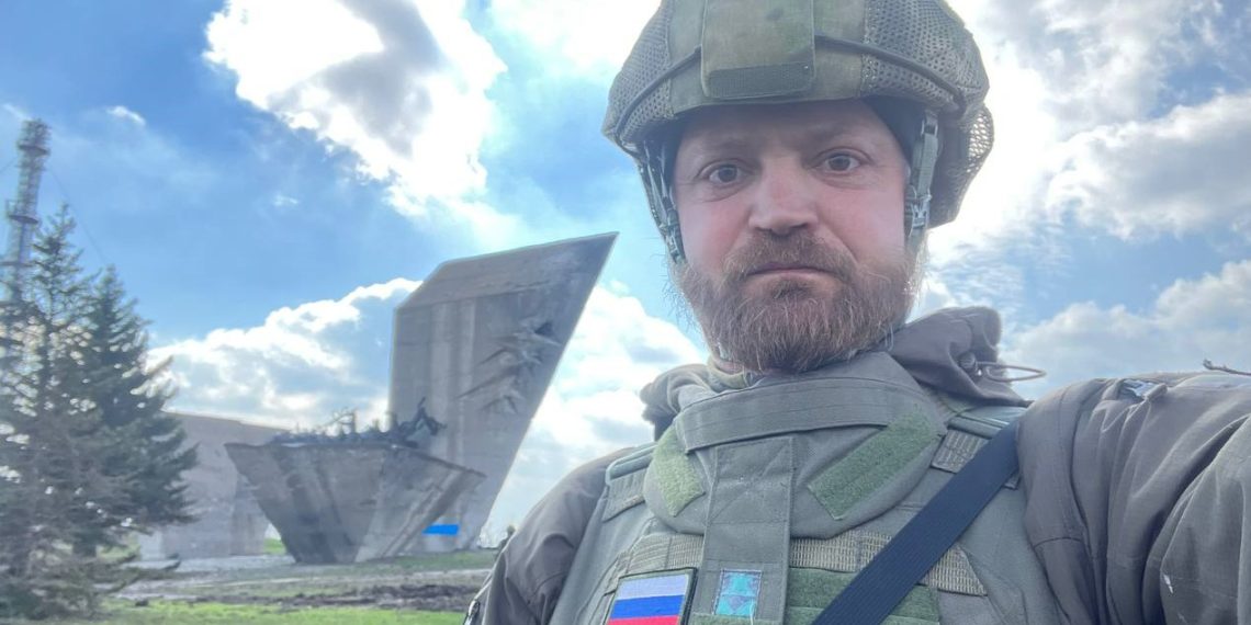 War correspondent Alexander Kotz. Image: t.me/sashakots