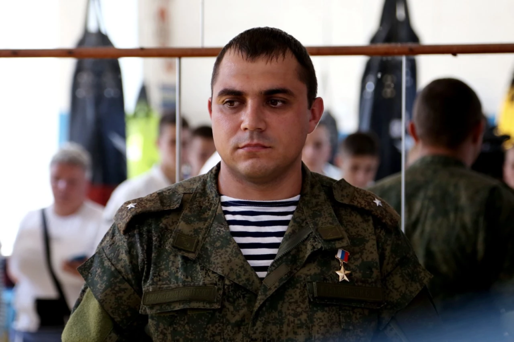 Hero of Russia Major Sergey Kuzminchuk