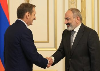 Sergey Naryshkin and Nikol Pashinyan