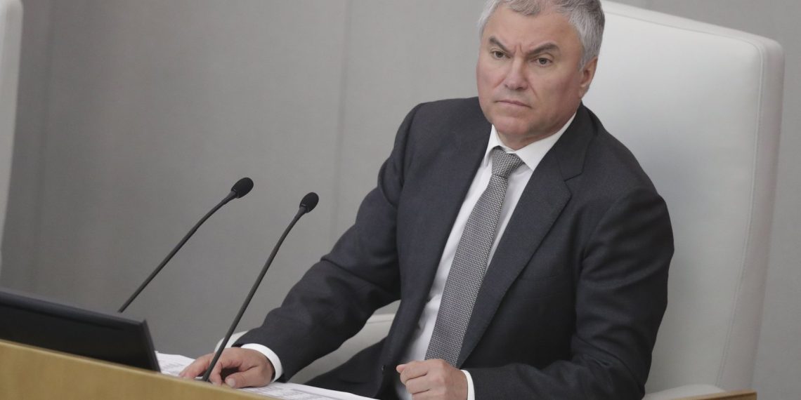 Vyacheslav Volodin. Image: duma.gov.ru