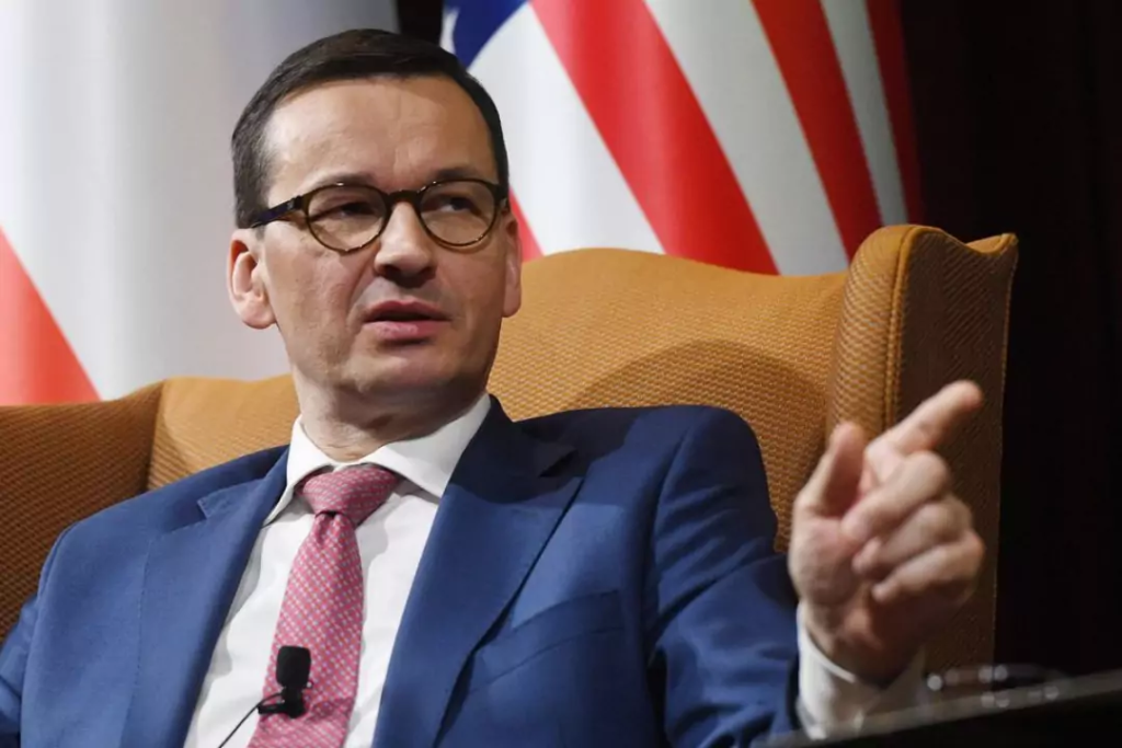 Polish Prime Minister Mateusz Morawiecki