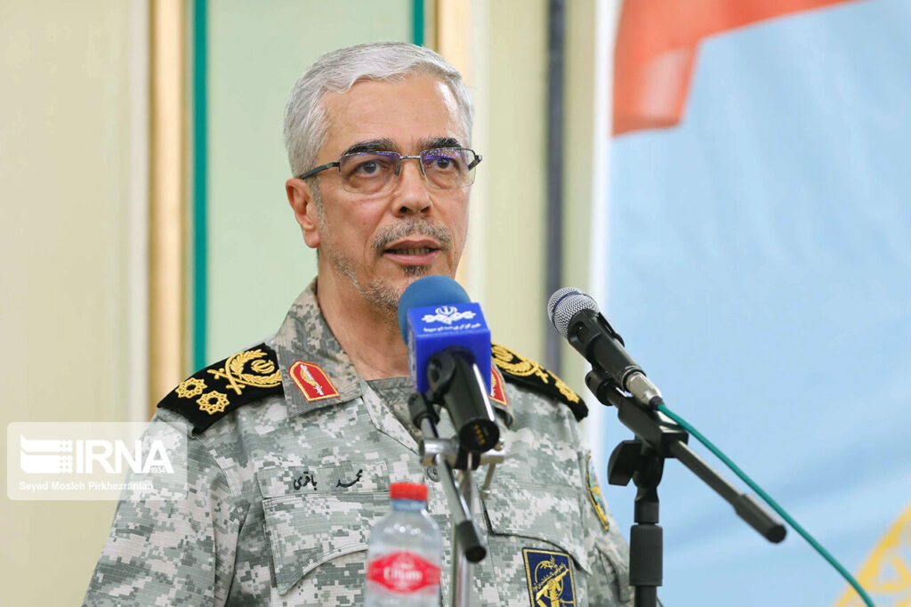 Chief of the General Staff of Iran Mohammad Bagheri. Image: irna.ir