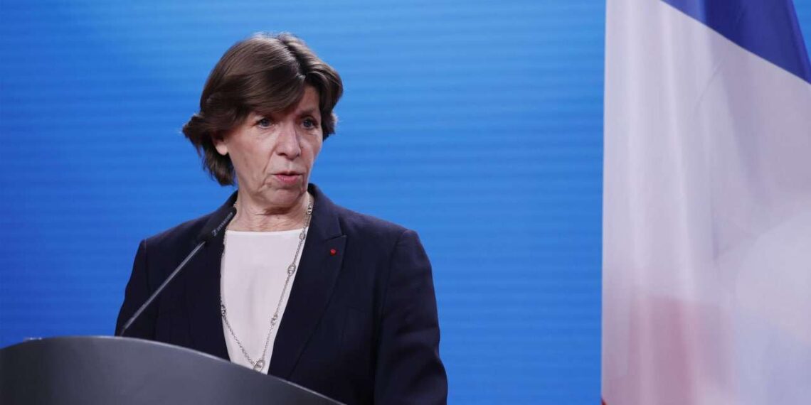 French Foreign Minister Catherine Colonna