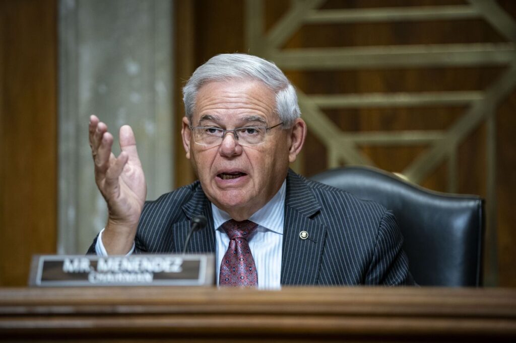 Robert Menendez. Photo: Al Drago / Bloomberg