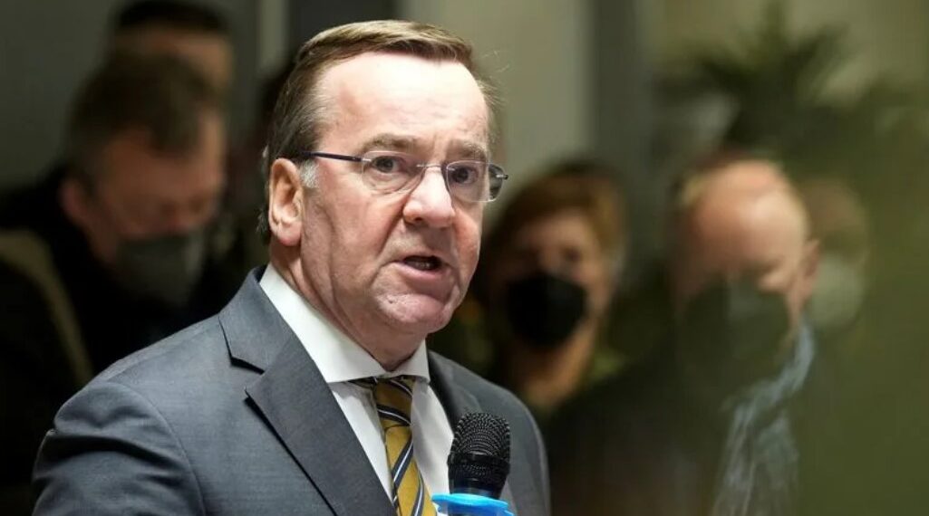 German Defense Minister Boris Pistorius