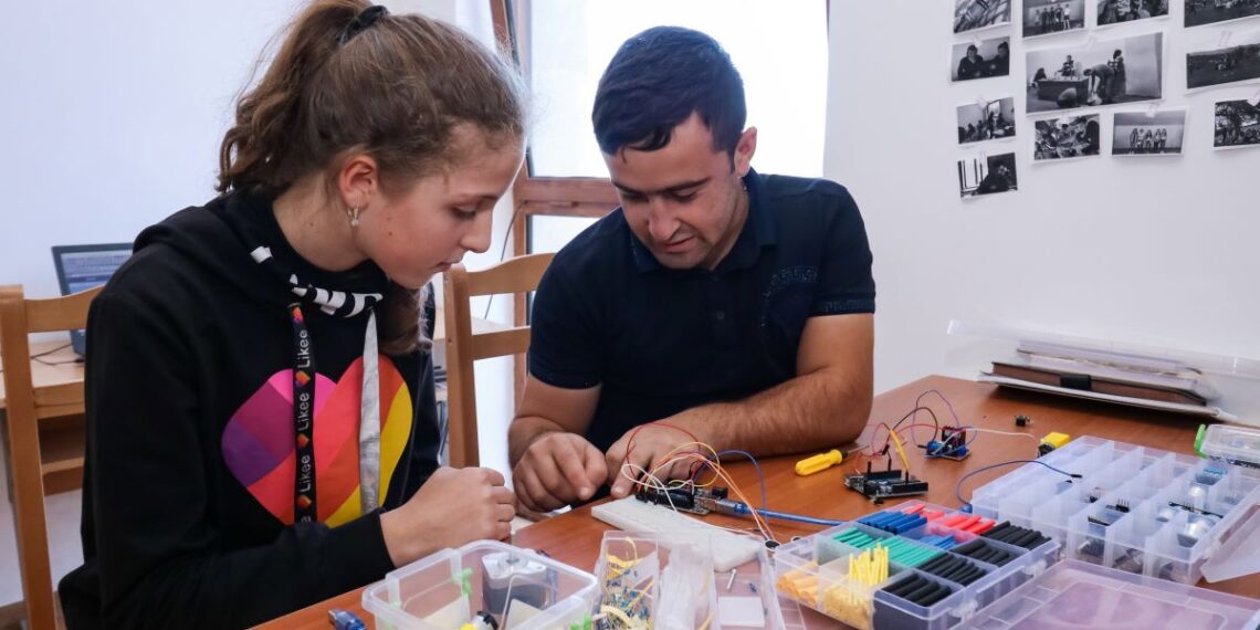 The Moonq Technology School held an international reporting conference in Yerevan