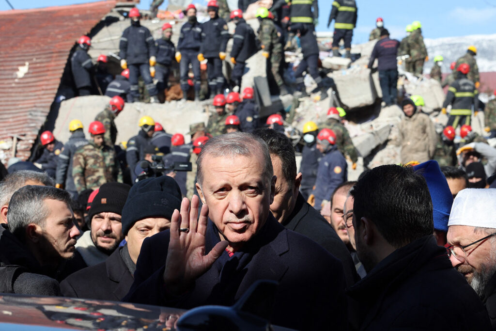 Recep Erdoğan. Image: Getty Images