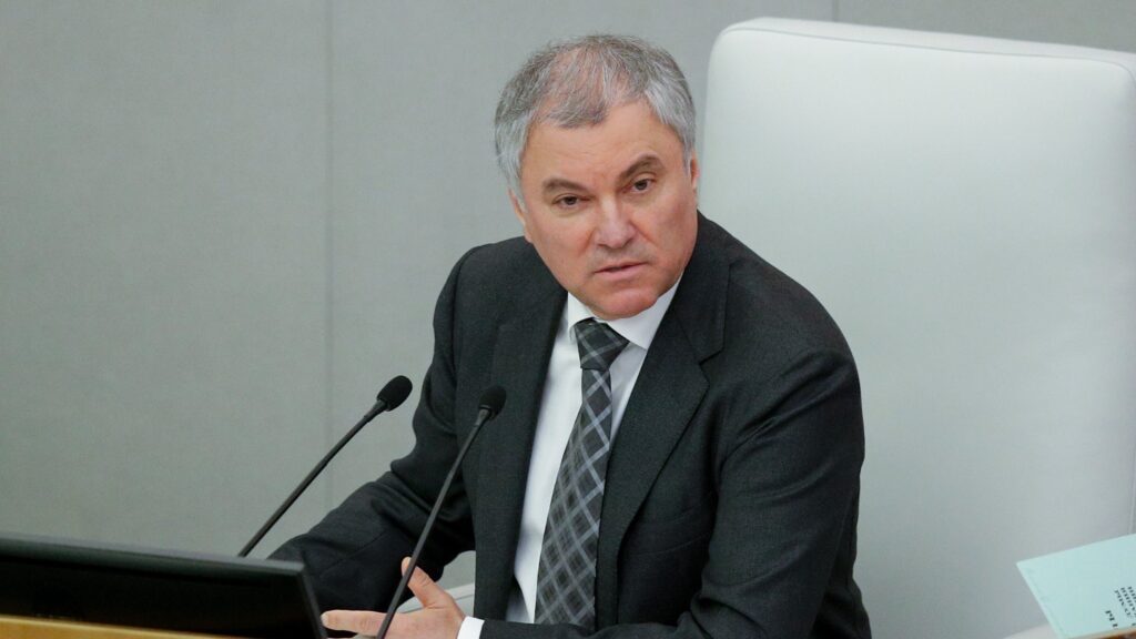 Vyacheslav Volodin. Image: duma.gov.ru