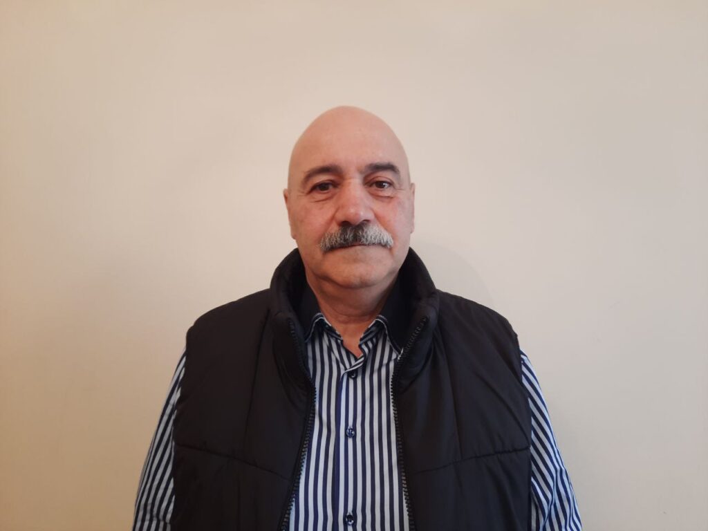 The first commander of the Artsakh Defense Forces, Colonel Arkady Karapetyan.