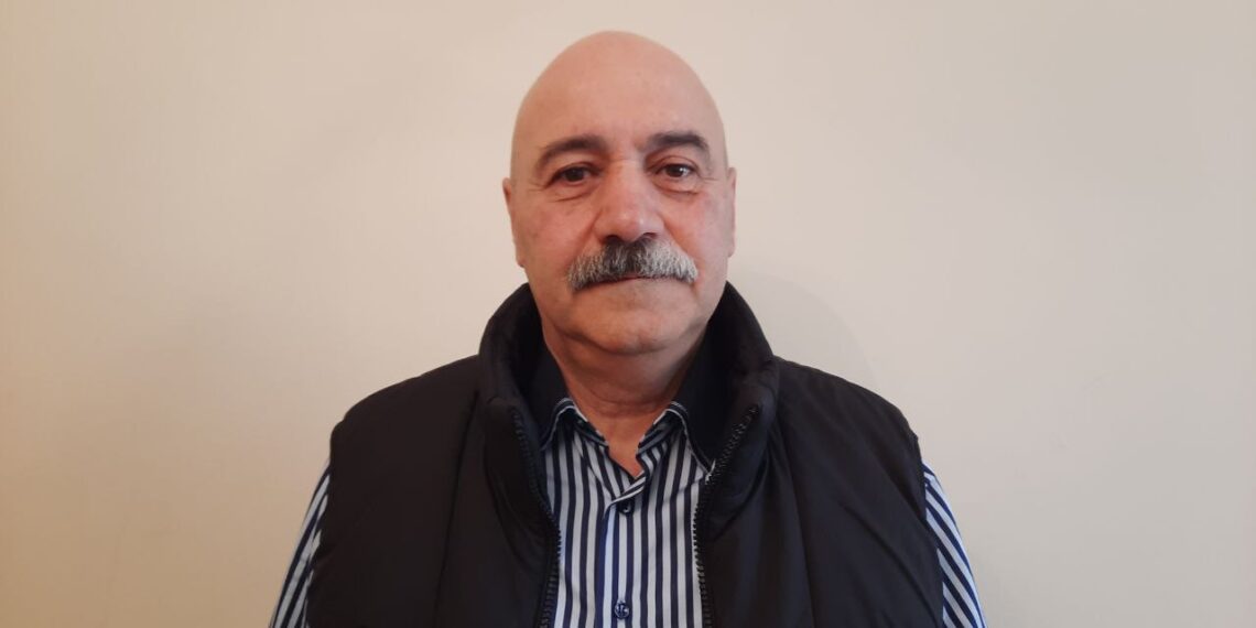 The first commander of the Artsakh Defense Forces, Colonel Arkady Karapetyan.