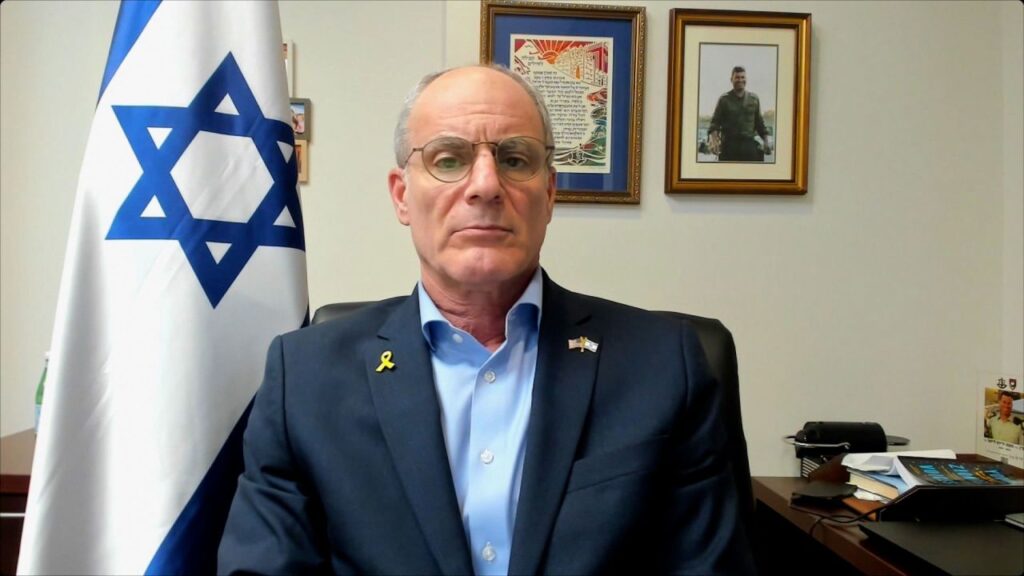 Israel’s ambassador to the United States, Yechiel Leiter