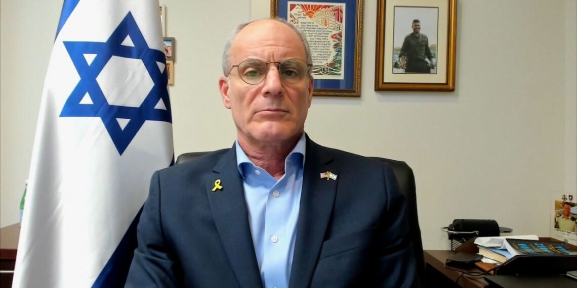 Israel’s ambassador to the United States, Yechiel Leiter