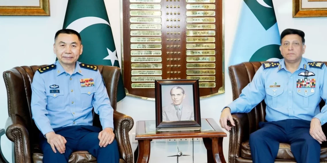 Pakistan and China reaffirm military ties with focus on air force cooperation